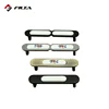 Black double color available furniture hardware zinc modern ceramic cabinet drawer handle