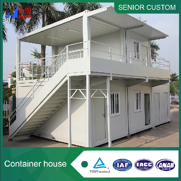 40ft 20ft ikinci el kullanılmış prebuilt konteyner ev prefabrik ucuz