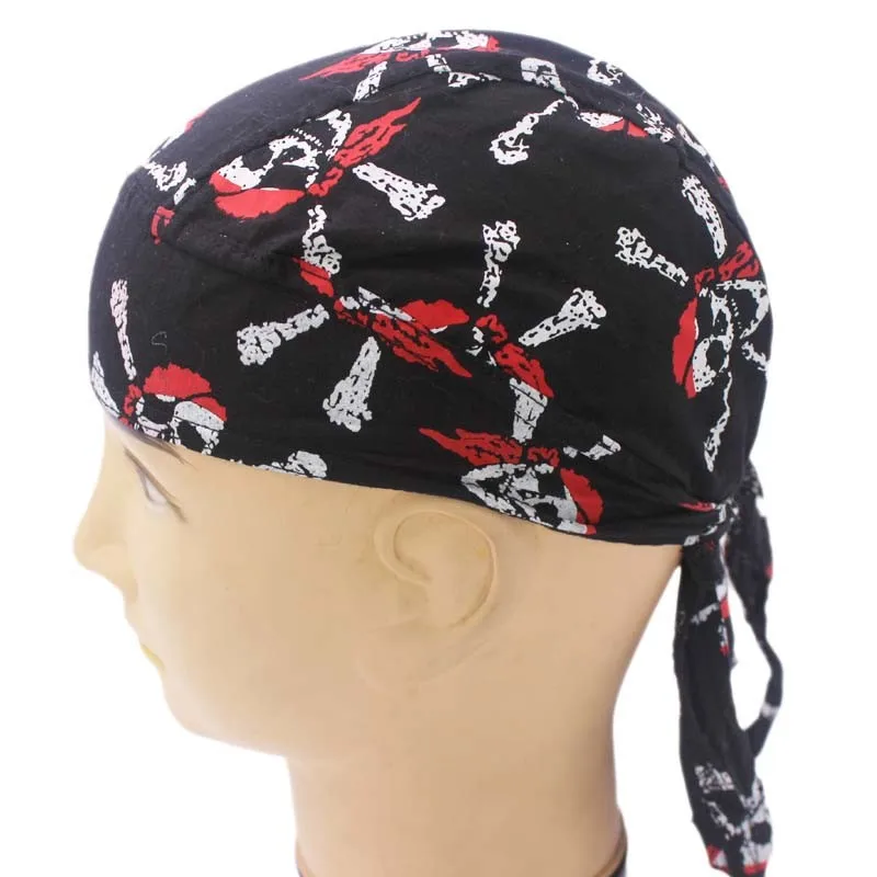 biker skull caps