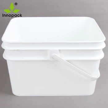 5 gallon square bucket with lid