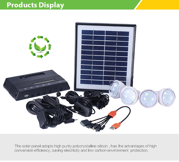 Superior Use For Home Indoor Portable Solar Lighting System Factory