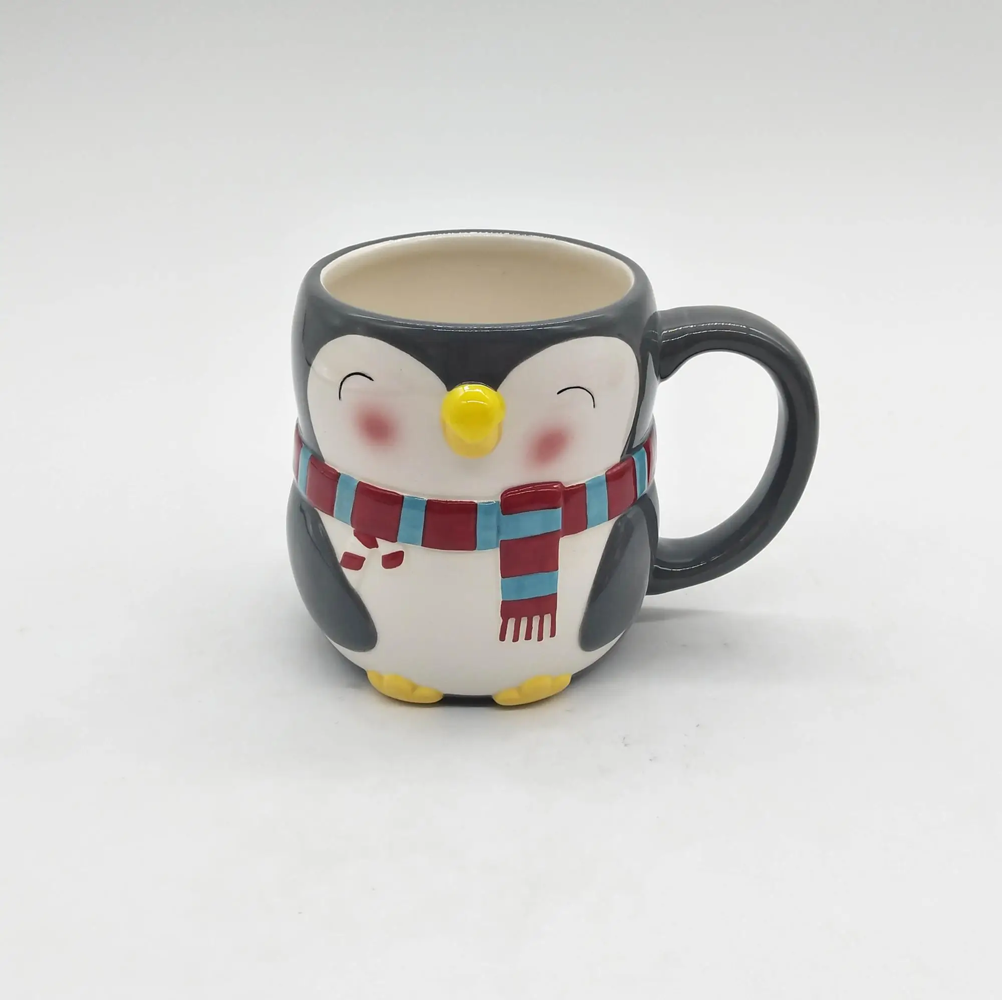 cheap Custom Penguin Painted For Design Mugs Ceramic Buy Hand Made Christmas Coffee Mugs bY7vf6gy