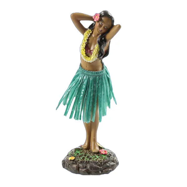 custom dashboard hula girl