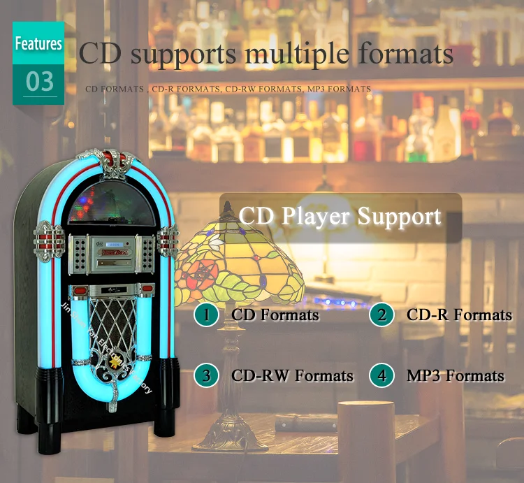 China Digital Jukebox Speaker System With Color Changing Lights And Bt Technology Buy Jukebox