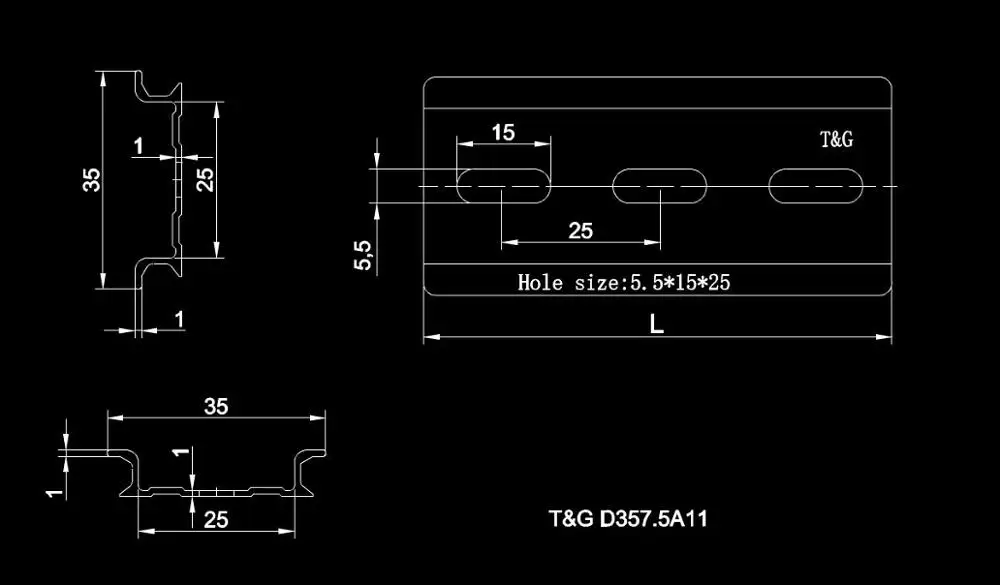 Top Grade Linear Guide Aluminum Mounted 35mm Din Rail Buy Linear