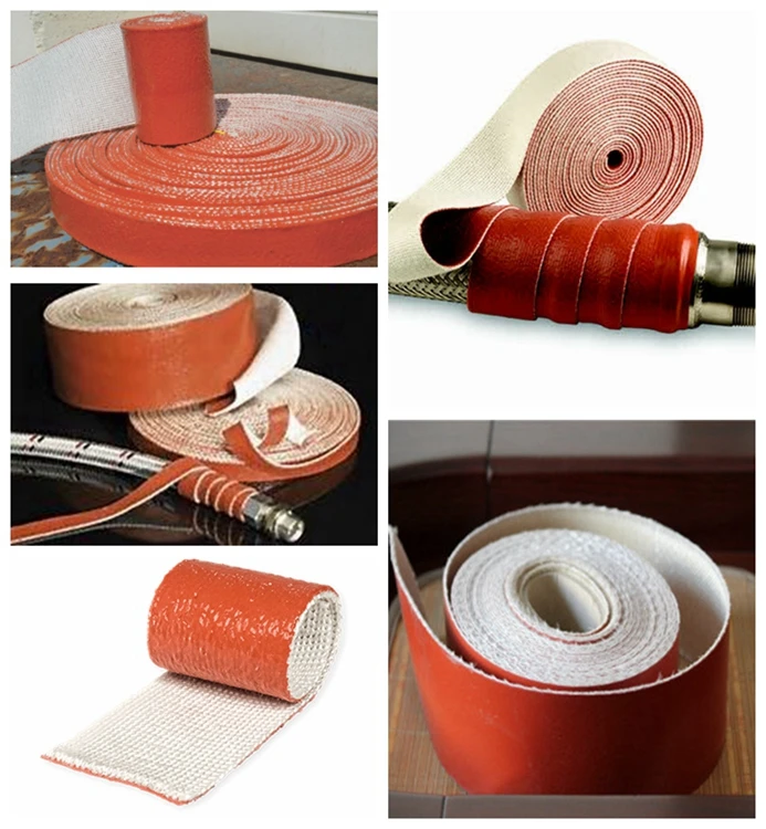 Silicone Rubber Coated Fiberglass Heat Tape Factory Price Buy