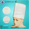 Printed stripe kitchen recycled paper disposable chef hat