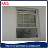 pvc Soundproof america style upper and lower pulling window/vertical sliding window