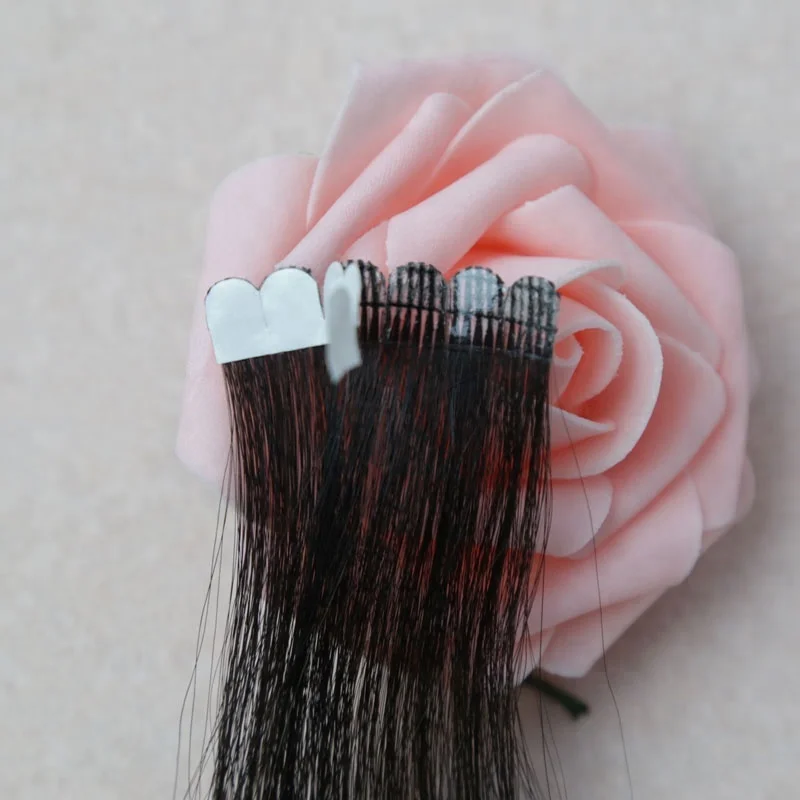 flower tape hair extensions