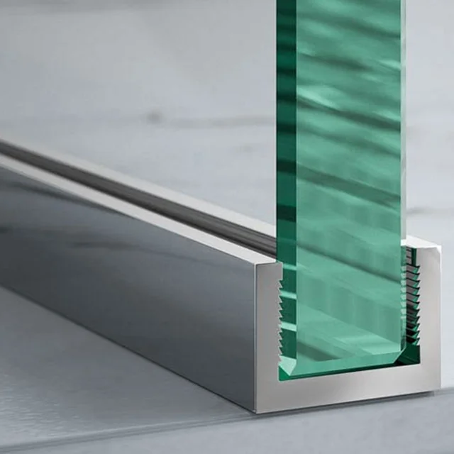 Base Mounted Aluminium Glazing Channel With With Glazing Gaskets - Buy ...