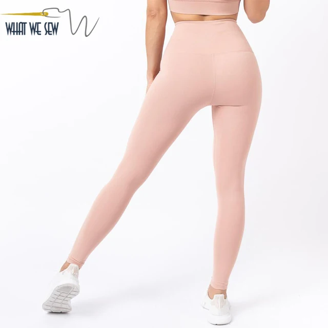 blush pink workout leggings