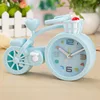 Creative Portable Mini Candy Color Desk Table Bicycle Clock