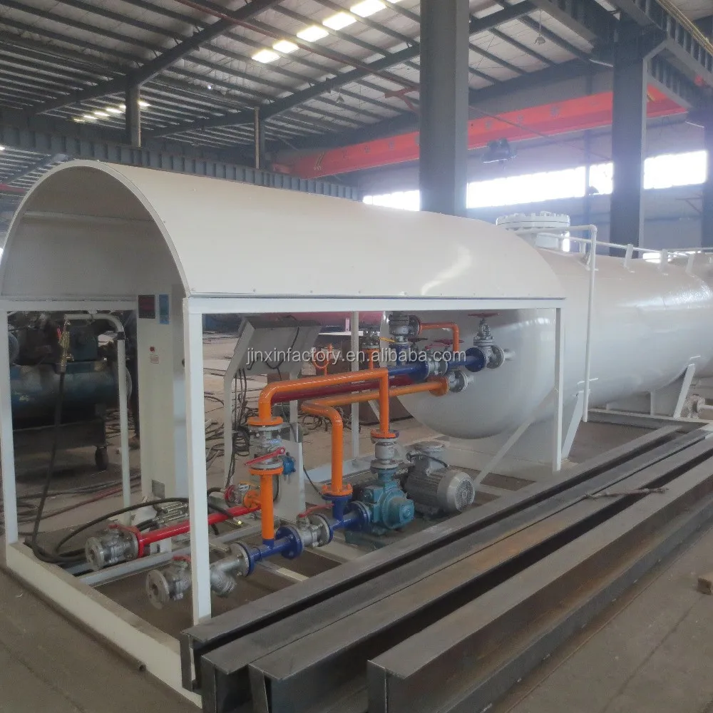 15cbm Liquefied Petroleum Gas Filling Station Lpg Skid Plant - Buy Lpg ...