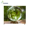 big size pop up backdrop stand for green water global print back wall