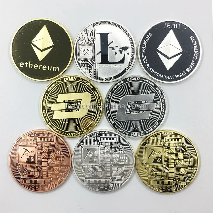 Custom Metal Gold Silver Plated Novelty Xrp Ripple Coin ...
