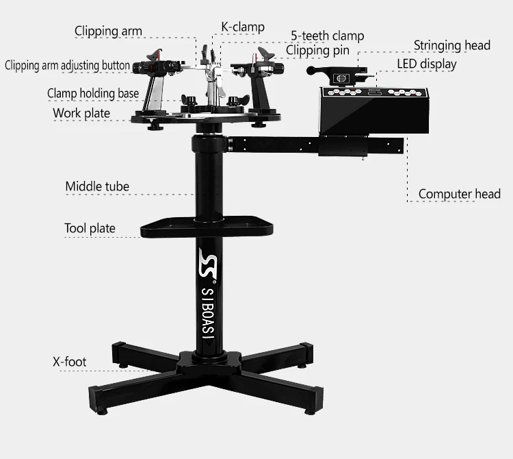 tennis badminton racket stringing machine S5188