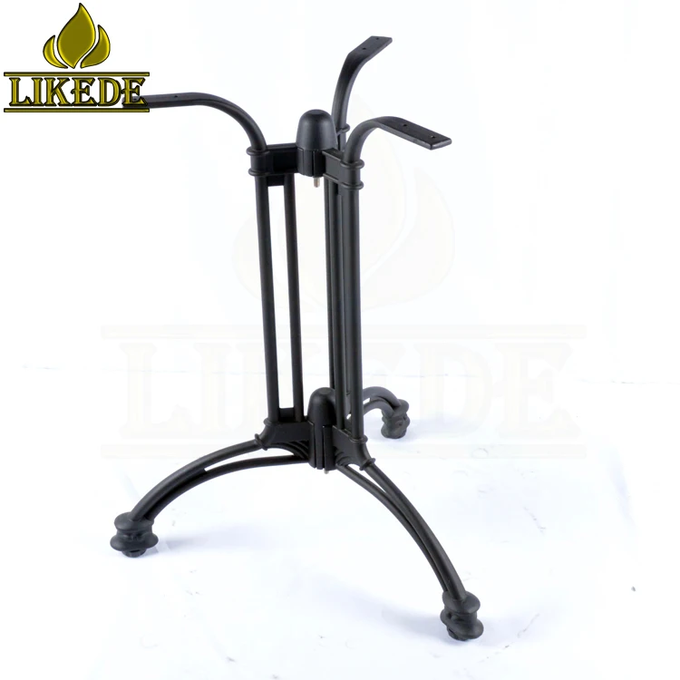 Antique Classic Cast Aluminum Table Base Low Price for Coffee/Cafe/Bistro/Dining Use With Chair Outdoor/Wood/Garden/Letter Table