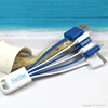 High quality custom logo multi charger 6 in 1usb charging data cable