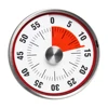 Mechanical Countdown Rotate Timer 60 minutes Kitchen Tool BALDR B8002 New Style Stainless Steel Round Shape Magnetic Timers Re