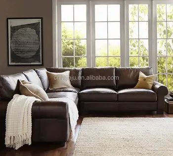 Modern Style Leather Corner Sofa For Livingroom Office Room In Dark Brown Round Sofas High Quality Living Modern Style Leather Corner Sofa For Livingroom Office Room In Dark Brown Round Sofas High Quality Living