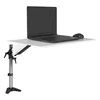 EW-WS14 height monitor mount desk monitor mount stand keyboard