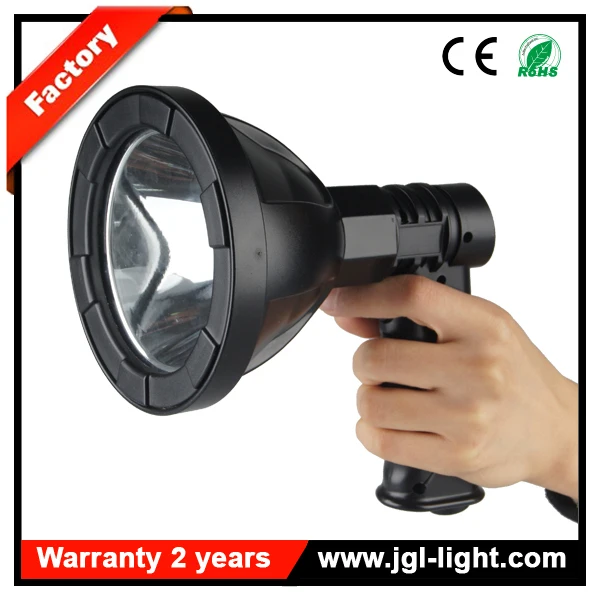 480W CREE Handheld Spot Light Rechargeable LED Spotlight Hunting Shooting Camp