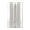 FoodVacBags 2-pack 11X50 Rolls Vacuum Sealer Bags 4 mil Embossed Commercial Grade for Sous Vide and Foodsaver