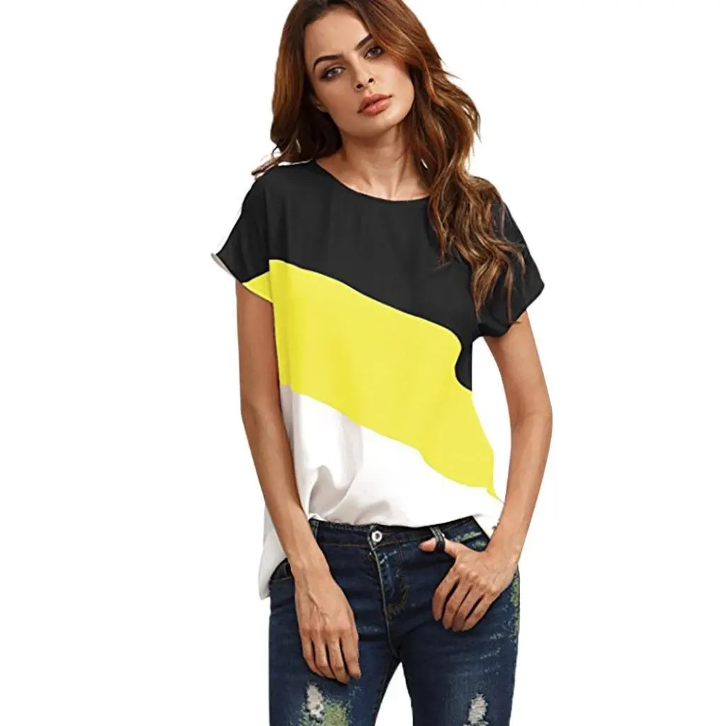 lemon yellow womens tops