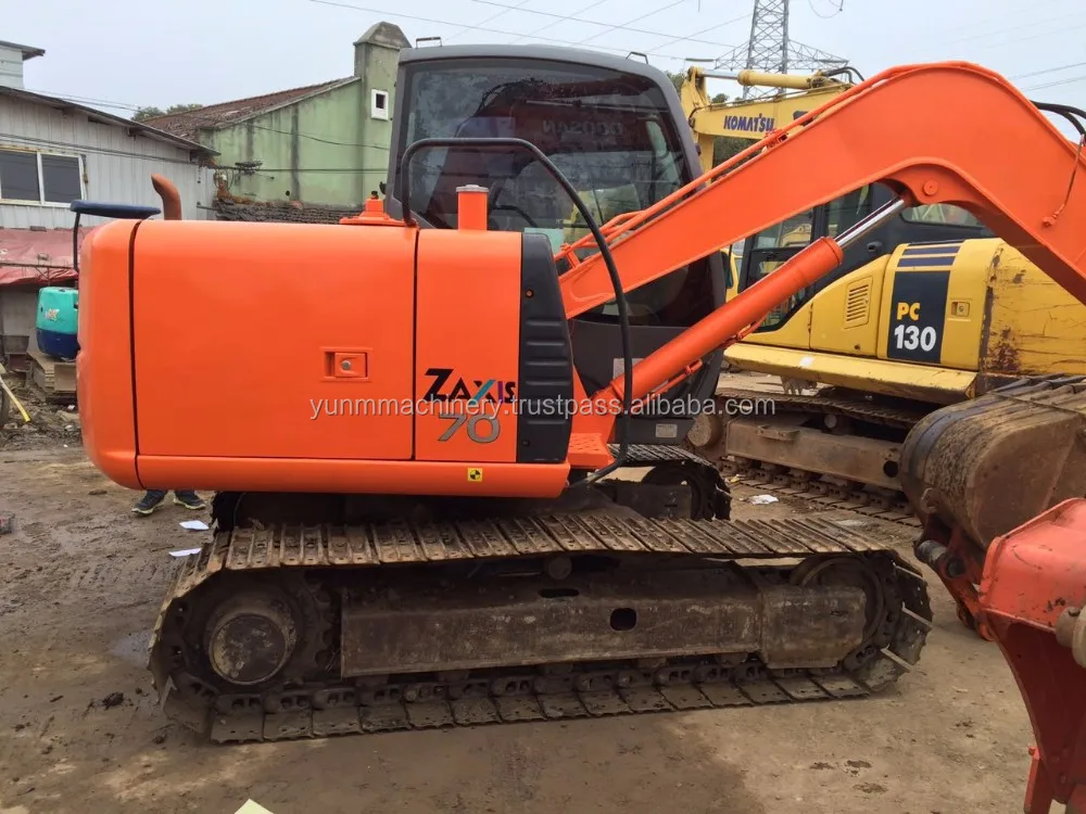 Used Hitachi Zaxis 70 Zaxis 55 Small Excavator With Good Condition For ...