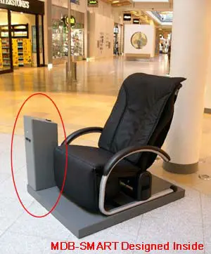 massage chair credit card validator