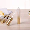Black golden matte luxury empty tube lip gloss containers