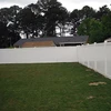 lowes vinyl fence panels,6' x 8' Vinyl Fence panel / Full Privacy Fence (ScrewLess Design)