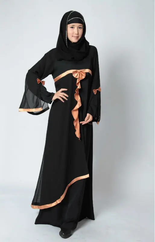 2019 baru dibuat Arabian Jubah untuk wanita  Muslim  Abaya 