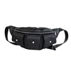 New PU Leather Waist Bag Vintage Plaid Pocket Waist Pack Chest Shoulder Bag for Men Women Big Capacity Belt Pack