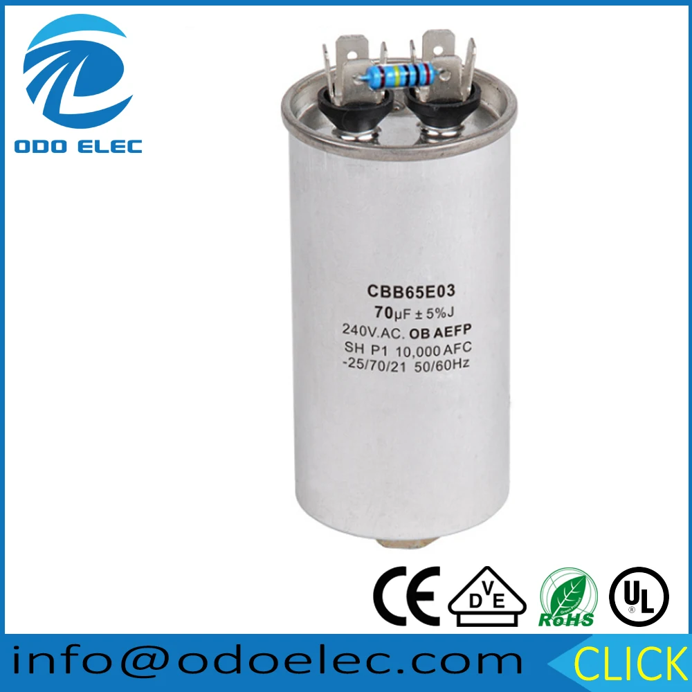 Metallized Polypropylene Film Dielectric Ac Capacitors Cbb65 Buy