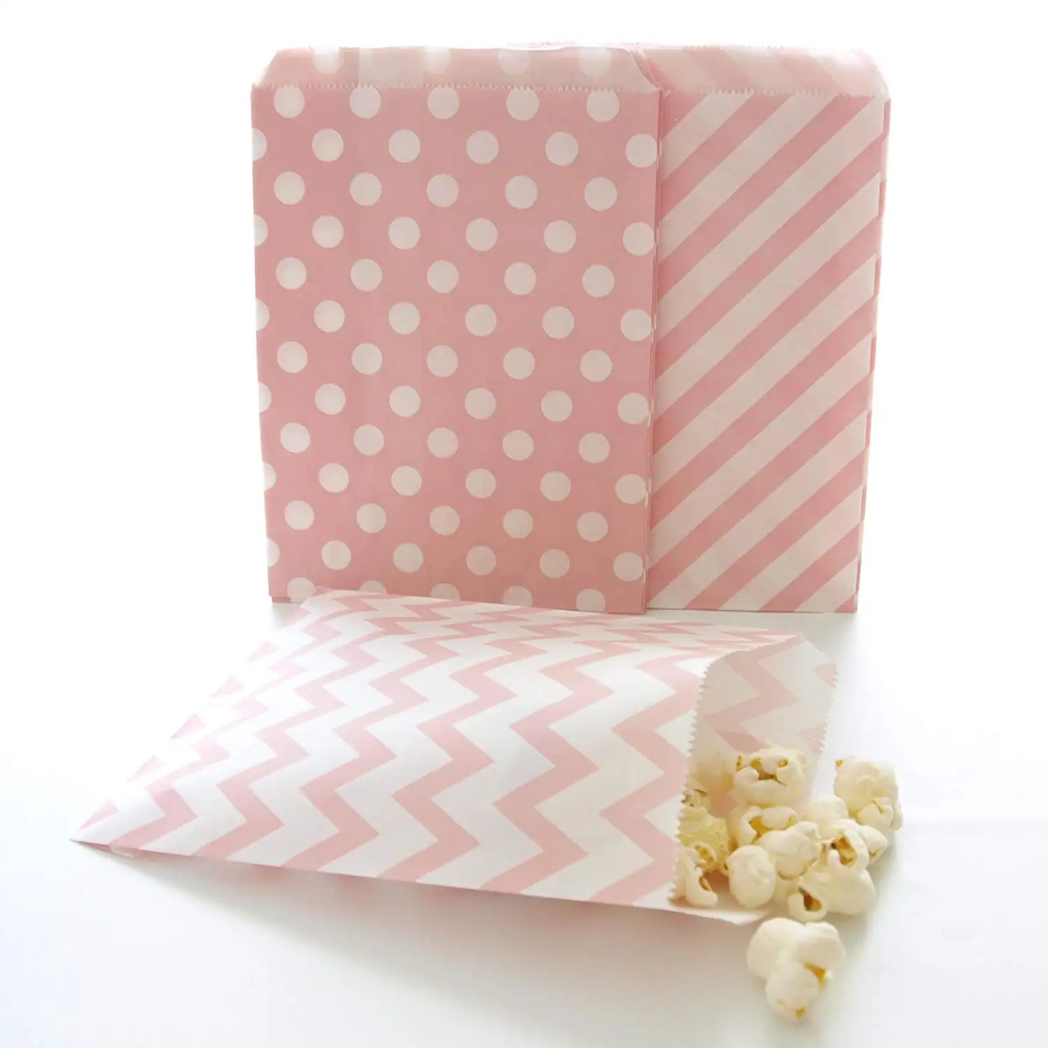 Striped Candy Bags Whole Find Get Quotations Pink Paper Bags Wedding Candy Buffet Mini Treat Food Gift Bag