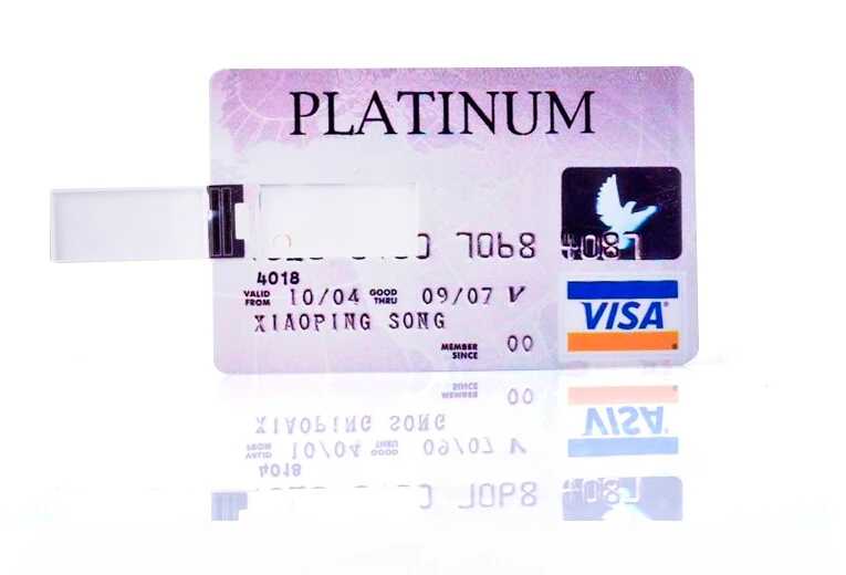 Best quality Free sample Name card usb flash drives usb key real capacity custom usb card - ANKUX.COM