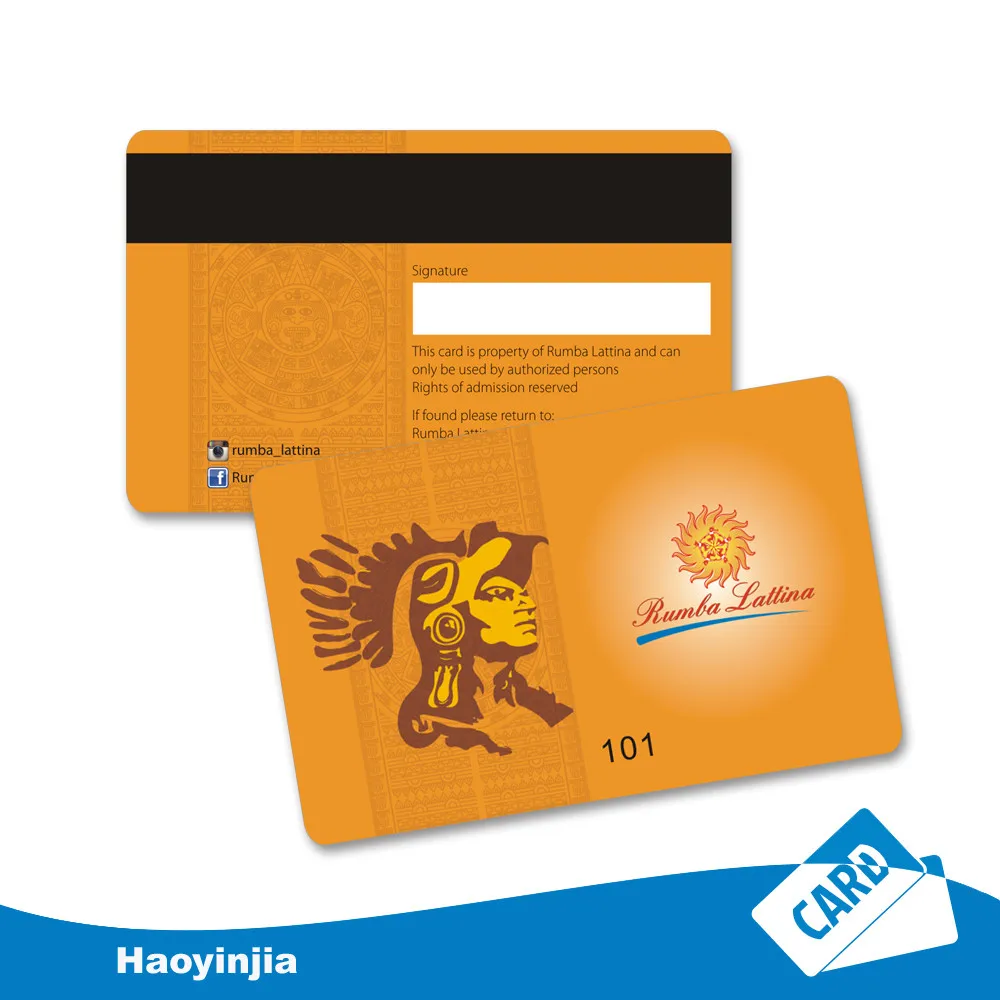 plastic pvc card