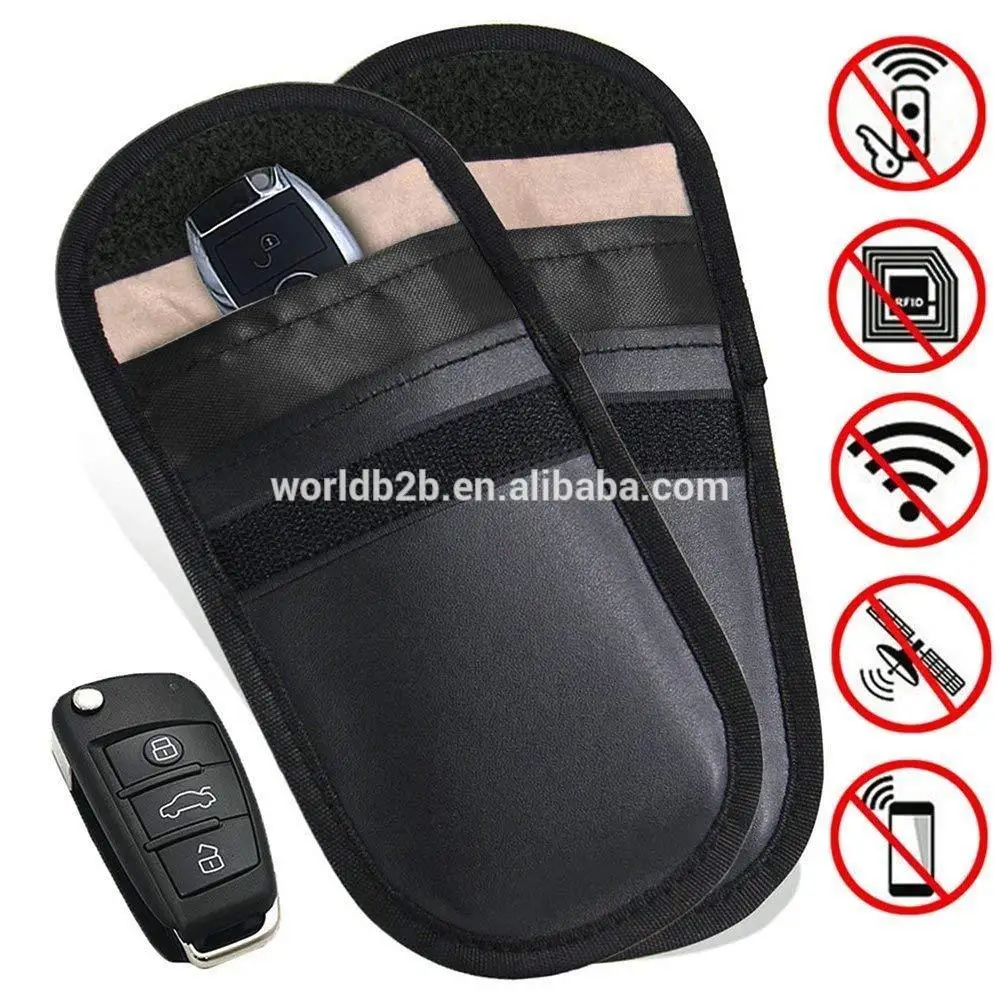 Key Fob Holder RFID Blocking Case Car Key Signal Blocker Cover for WIFI/GSM/LTE/NFC/RF Blocked_12