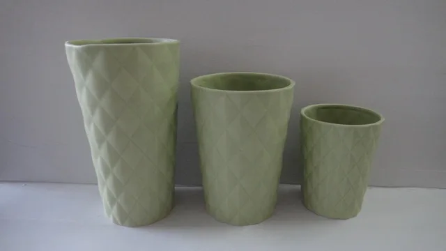 High quality Ceramic plant pot circular column flower pot for livingroom sale