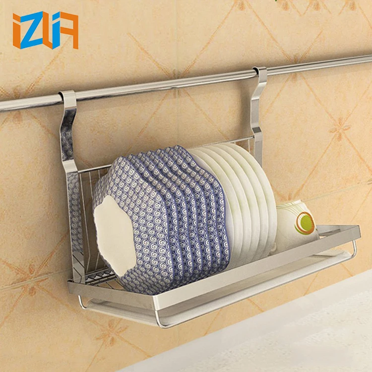 Hanging Stainless Steel Dish Rack / Wall Mounted Dish Rack Buy Wall