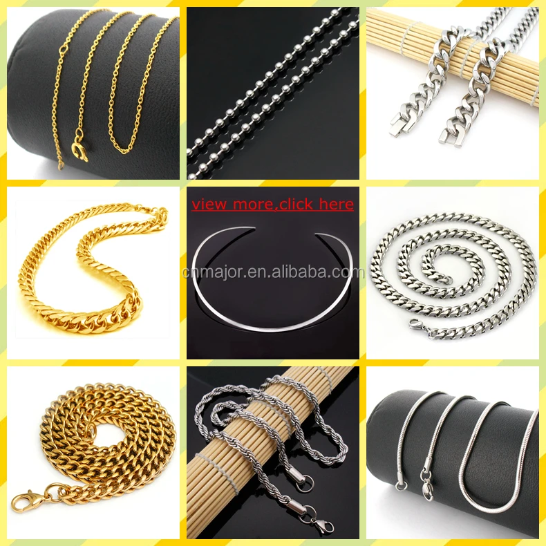nine necklaces