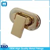 Metal Bag Bar Turn Lock With Flip Closure Purse Lock