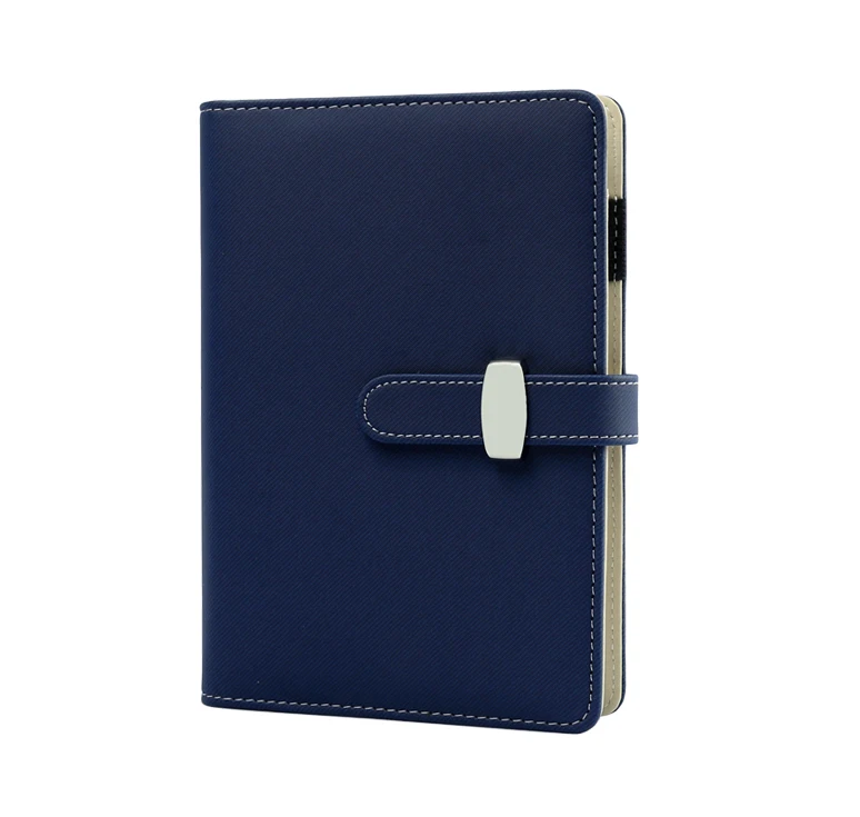 Diary Gift Set Leather Cover Diary With Pen Holder With 6 Ring Binder ...