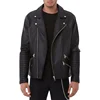 OEM factory bulk order pu leather mens moto jacket