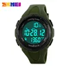 SKMEI 1108 women Digital Pedometer 3D Countdown El Light 12/24 Hour 50M Waterproof Sport Watch