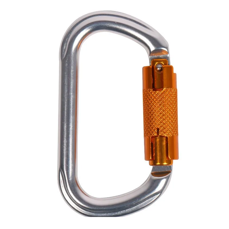 D Shaped Aluminum Climbing Carabiner Clip Big Size For Quickdraw Buy Climbing Carabiner,D
