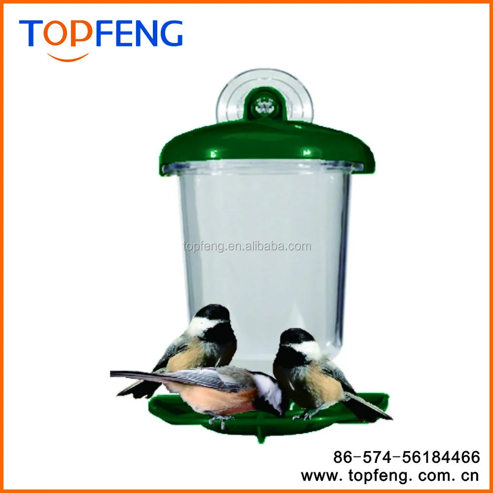 Window Bird Feeder Suction Cup Attaches To Window So Watching