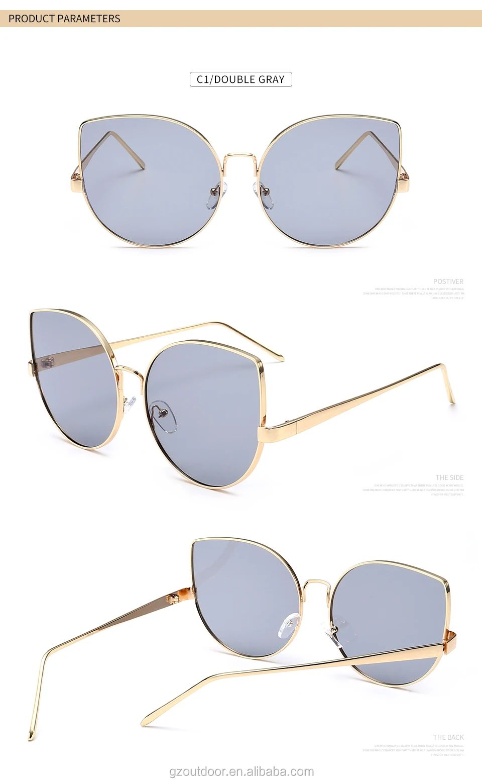 Lentes Ocean Gafas Gran 2017 Ojo 8517 Tamaño Gato De Marco 4AcRLS53jq