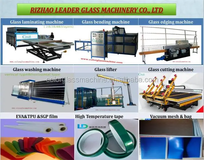 Building Materials Machinery Float Hollow Glass Production Line Automatic Double Glass Laminator